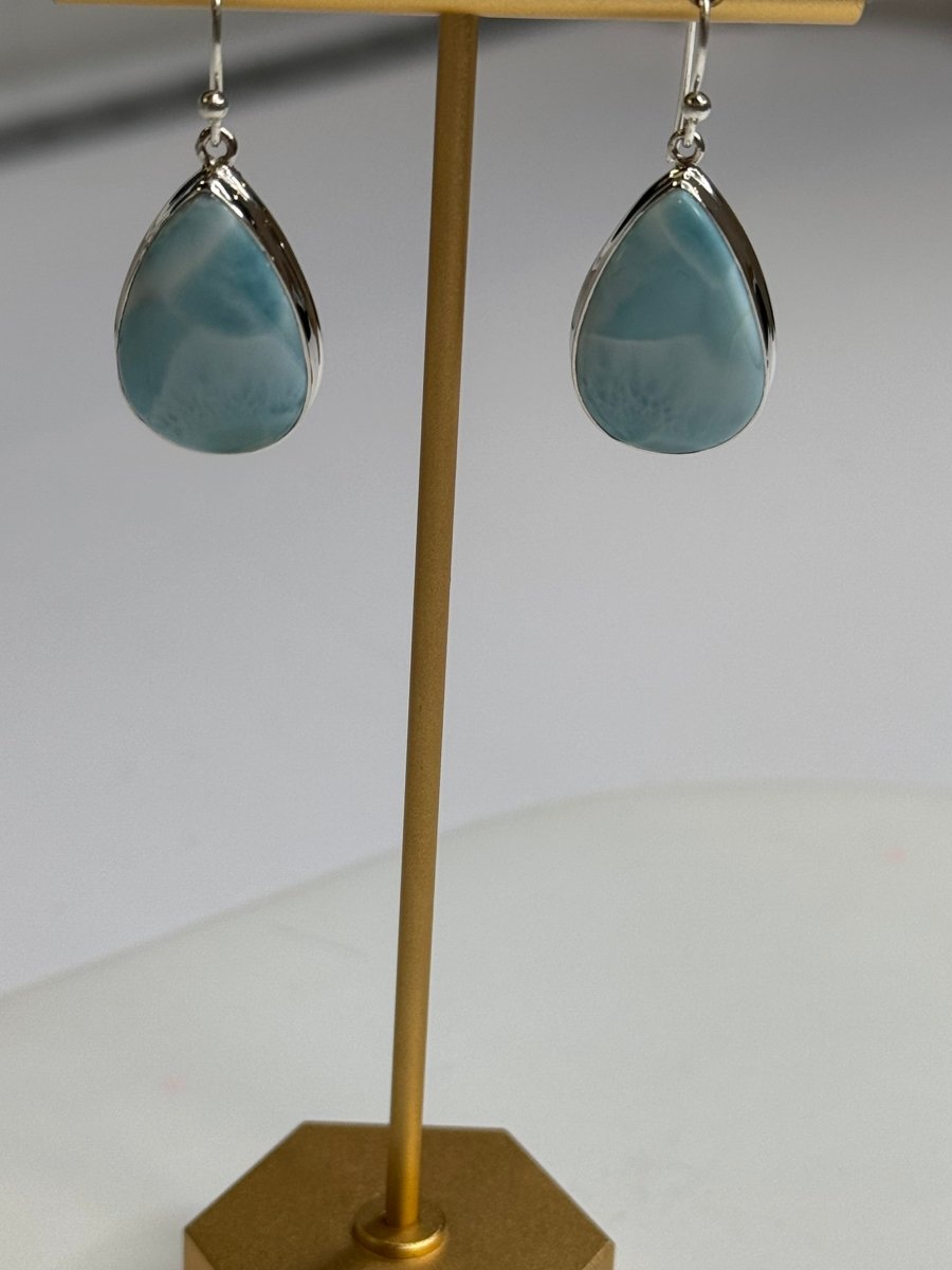 Larimar Tear Drop EarringsJinjaEARRINGS