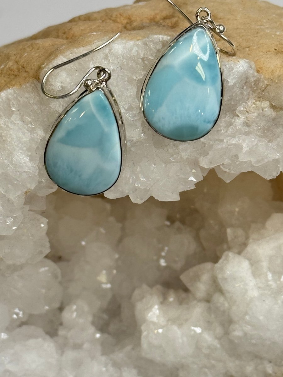 Larimar Tear Drop EarringsJinjaEARRINGS