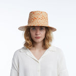 Lark Raffia Bucket Hat – Orange MixW Y E T HBucket Hat