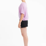 Lavender Oversized V - Neck Sweater in CashmereSTUDIO CASHMERE8SWEATER