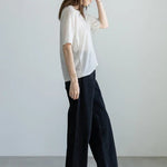Lightweight Cashmere Tee – Short Sleeve EleganceCT PlageSWEATER