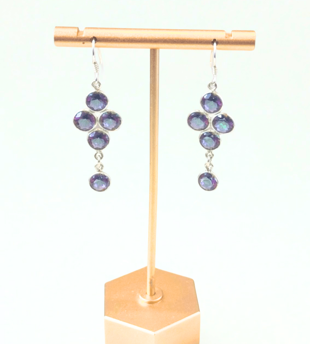 Lightweight Sterling Silver Mystic Topaz EarringsJinjaEARRINGS