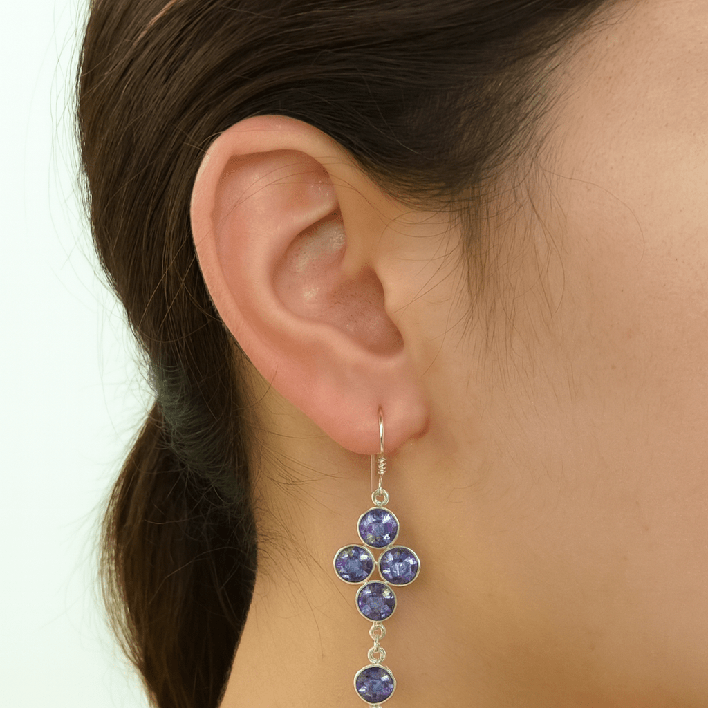 Lightweight Sterling Silver Mystic Topaz EarringsJinjaEARRINGS
