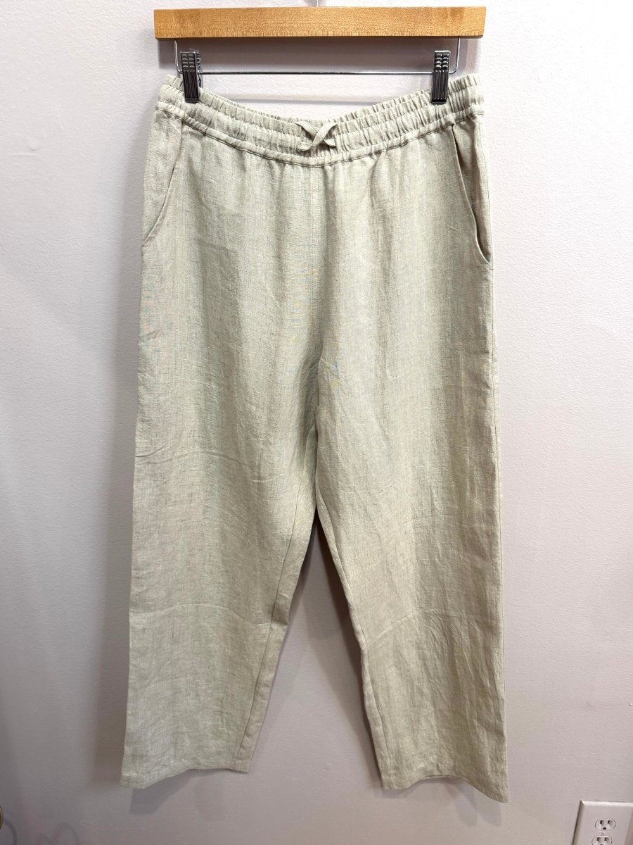 Linen Loose Pants: NaturalVIKOLINOpants