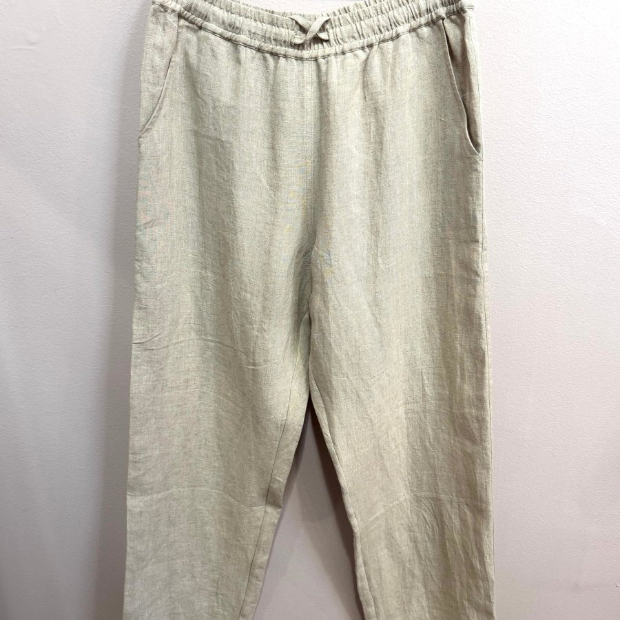 Linen Loose Pants: NaturalVIKOLINOpants