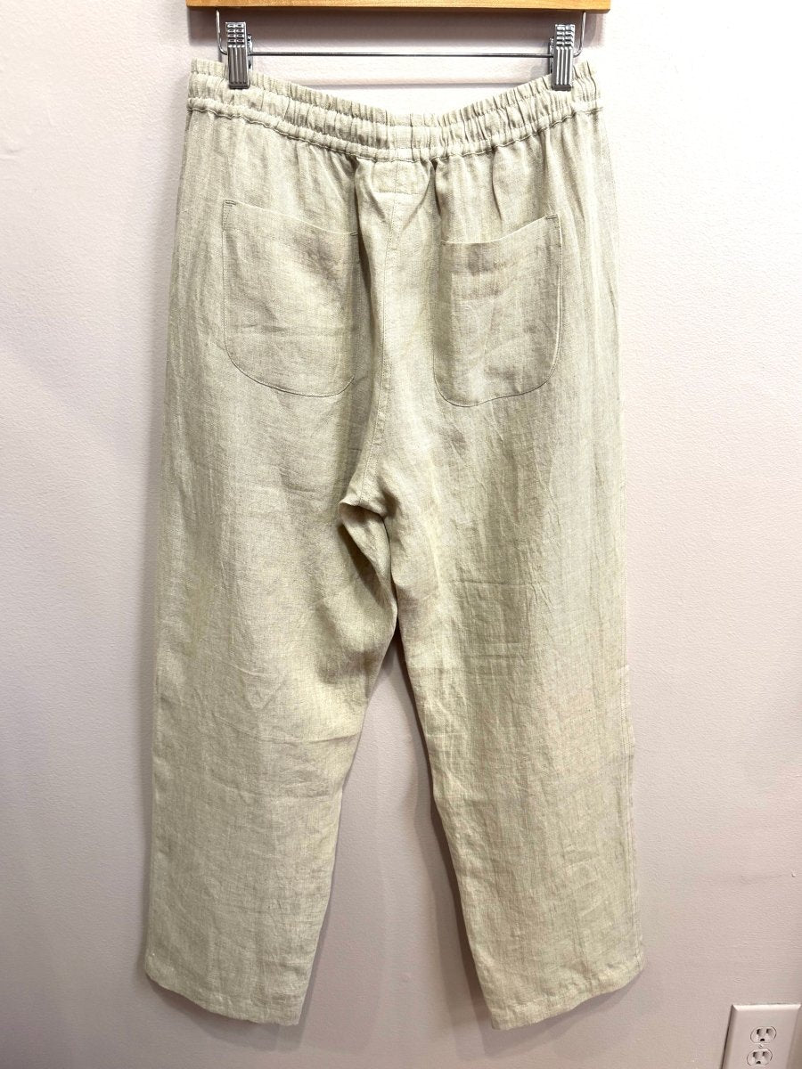 Linen Loose Pants: NaturalVIKOLINOpants
