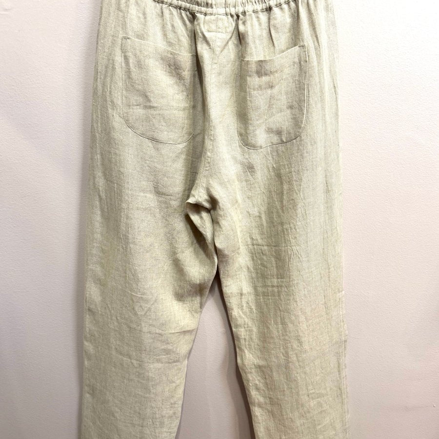 Linen Loose Pants: NaturalVIKOLINOpants
