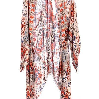 Little Wing Mix Print DusterSAACHIKimono