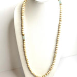 Long Bone Bead, Jade, Pearl, Wood & Gold Accent NecklaceRobin JacksonNECKLACES