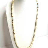 Long Bone Bead, Jade, Pearl, Wood & Gold Accent NecklaceRobin JacksonNECKLACES