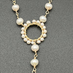 Long Pearl Y - Necklace with Pearl DropBeth ZinkNECKLACES
