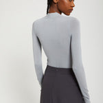 Long Sleeve Stretch Vneck Top (3 colors)Ottod'AmeTOPS