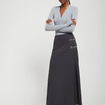 Long Sleeve Stretch Vneck Top (3 colors)Ottod'AmeTOPS