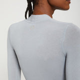 Long Sleeve Stretch Vneck Top (3 colors)Ottod'AmeTOPS