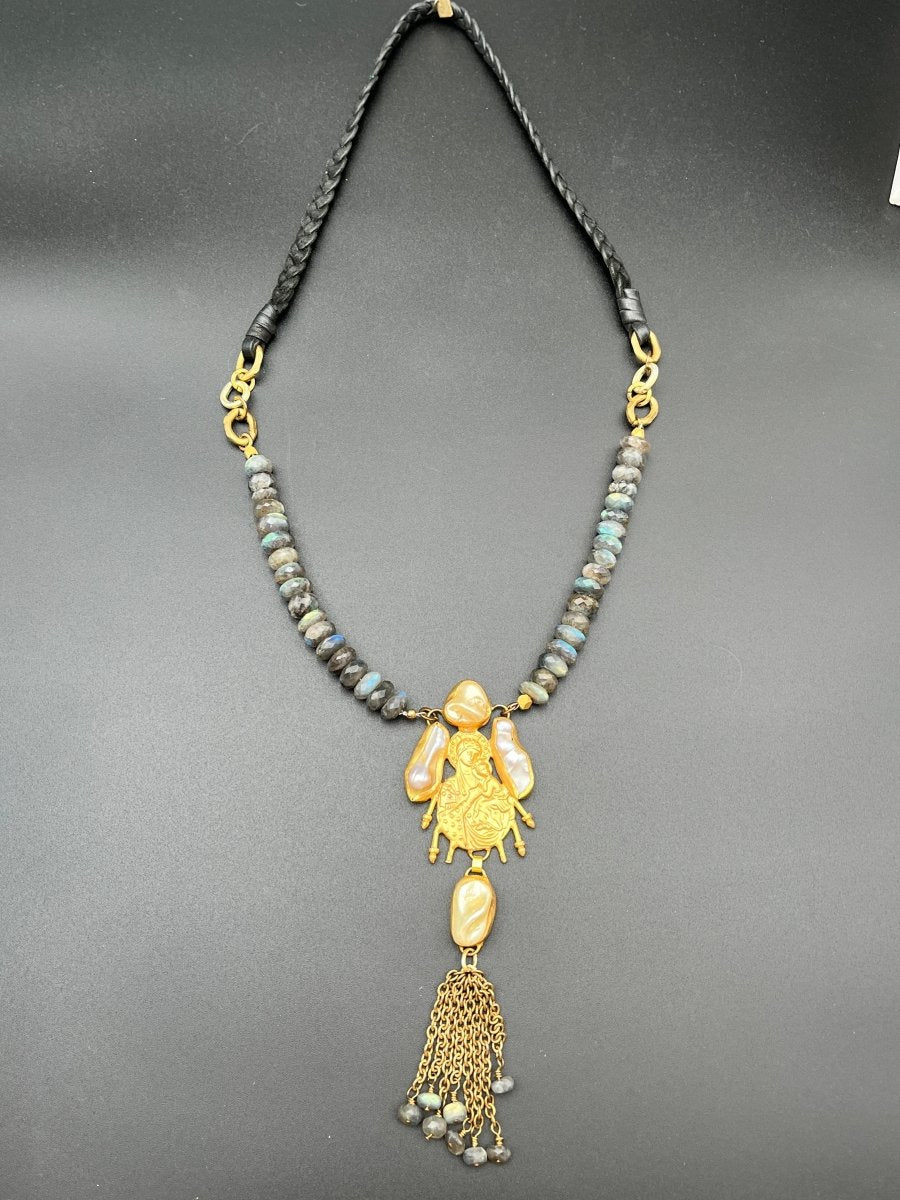Ltd Edition Mother Mary Long NecklaceZiabirdNECKLACES