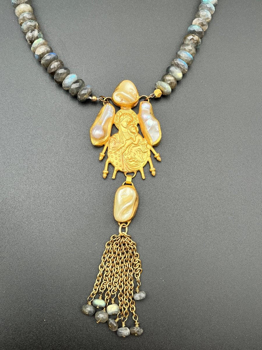 Ltd Edition Mother Mary Long NecklaceZiabirdNECKLACES