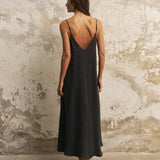 Lucid Flow Maxi Dress - BlackThe HandloomDress