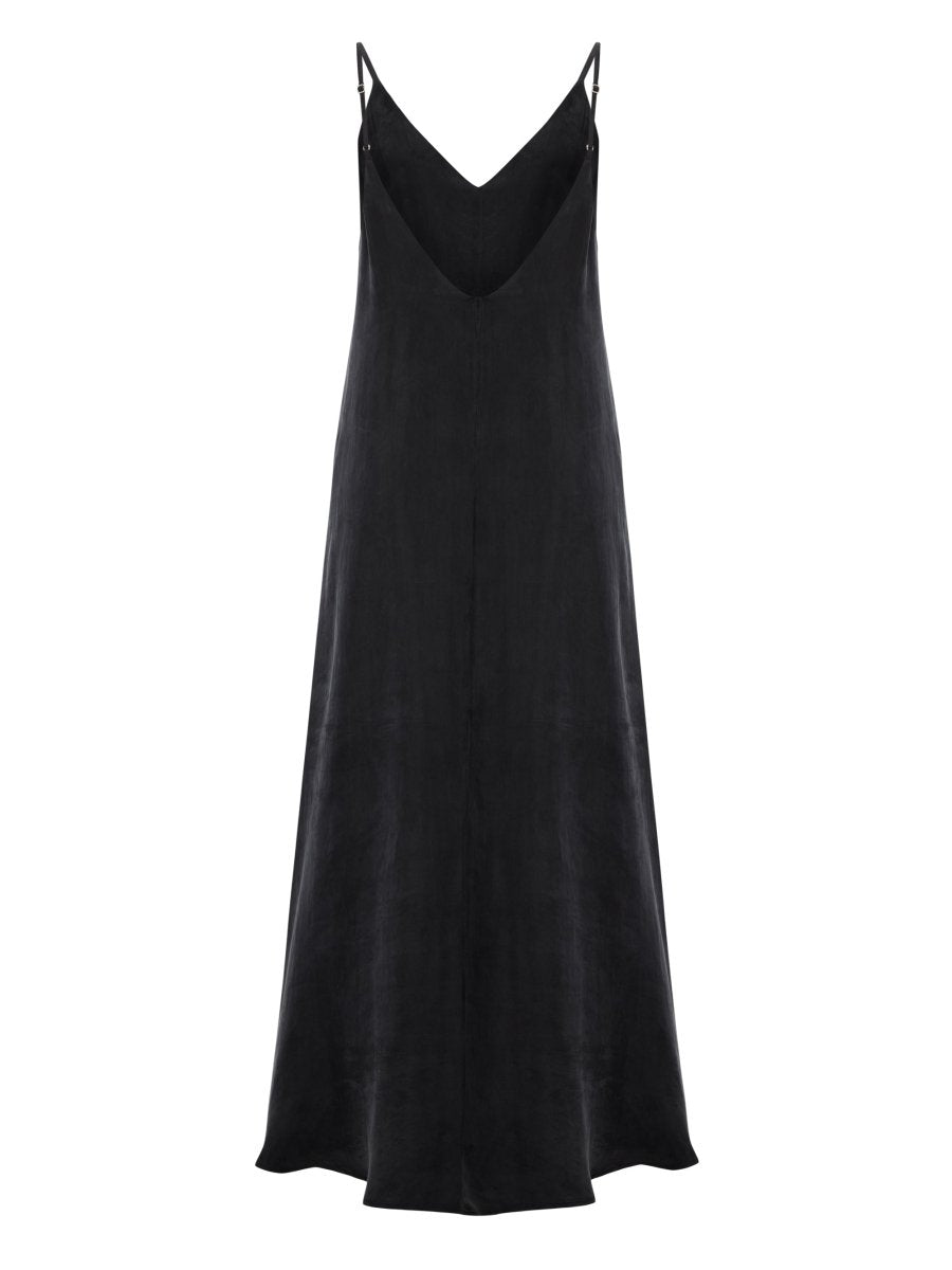 Lucid Flow Maxi Dress - BlackThe HandloomDress