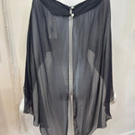 Luxe Italian Silk Topper - PonchoDance in ParisTOPS