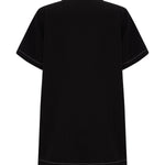 Mae Popover Mini Dress - BlackThe HandloomDress