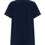 Mae Popover Mini Dress - NavyThe HandloomDress