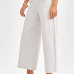 Magic Wide Cropped Pants: Pearl GrayDear Scarlettpants