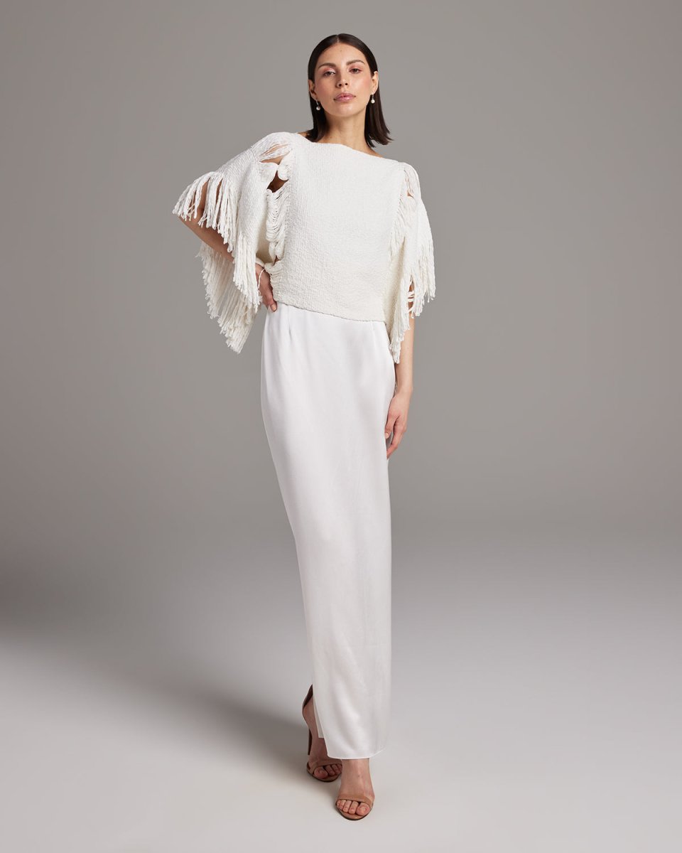 Mapuche Fringe Cotton TopVOZ ApparelTOPS