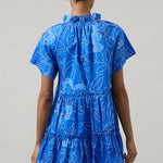 Maris Floral Pallas Poplin Tiered Mini DressSugarlipsDRESS