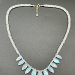 Marquise Moonstone NecklaceBeth ZinkNECKLACES
