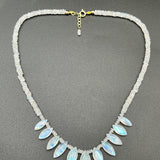 Marquise Moonstone NecklaceBeth ZinkNECKLACES