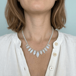 Marquise Moonstone NecklaceBeth ZinkNECKLACES