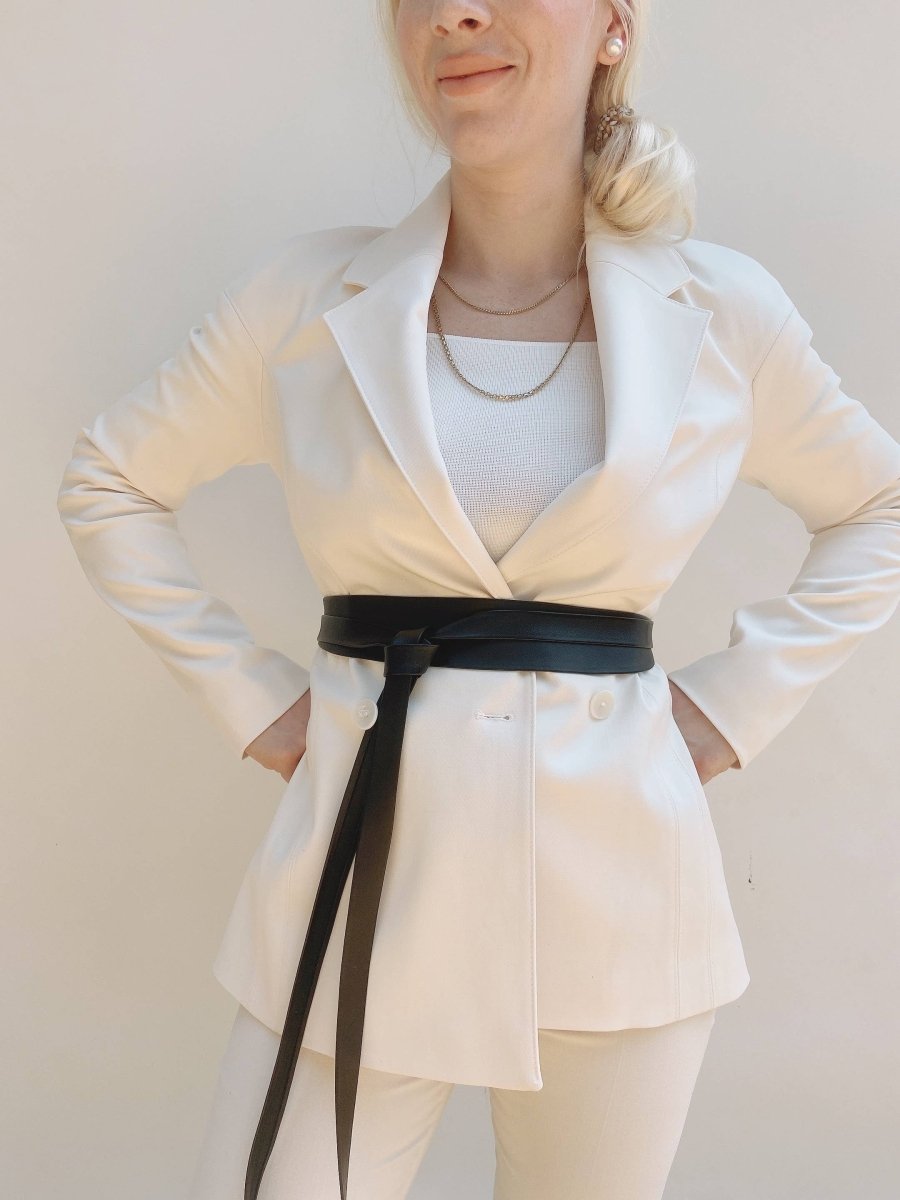 Midi Wrap Belt - BlackADA Collection Beltsbelts