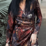 Midnight Garden Wrap DressSpa EssentialsDRESS
