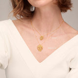 Mini Sugar Skull, Filigree Pendant, online exclusiveOlmoxNECKLACES