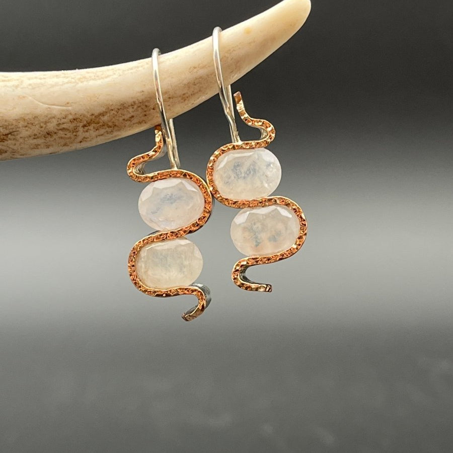 Moonstone Earrings - 2” longBORAEARRINGS
