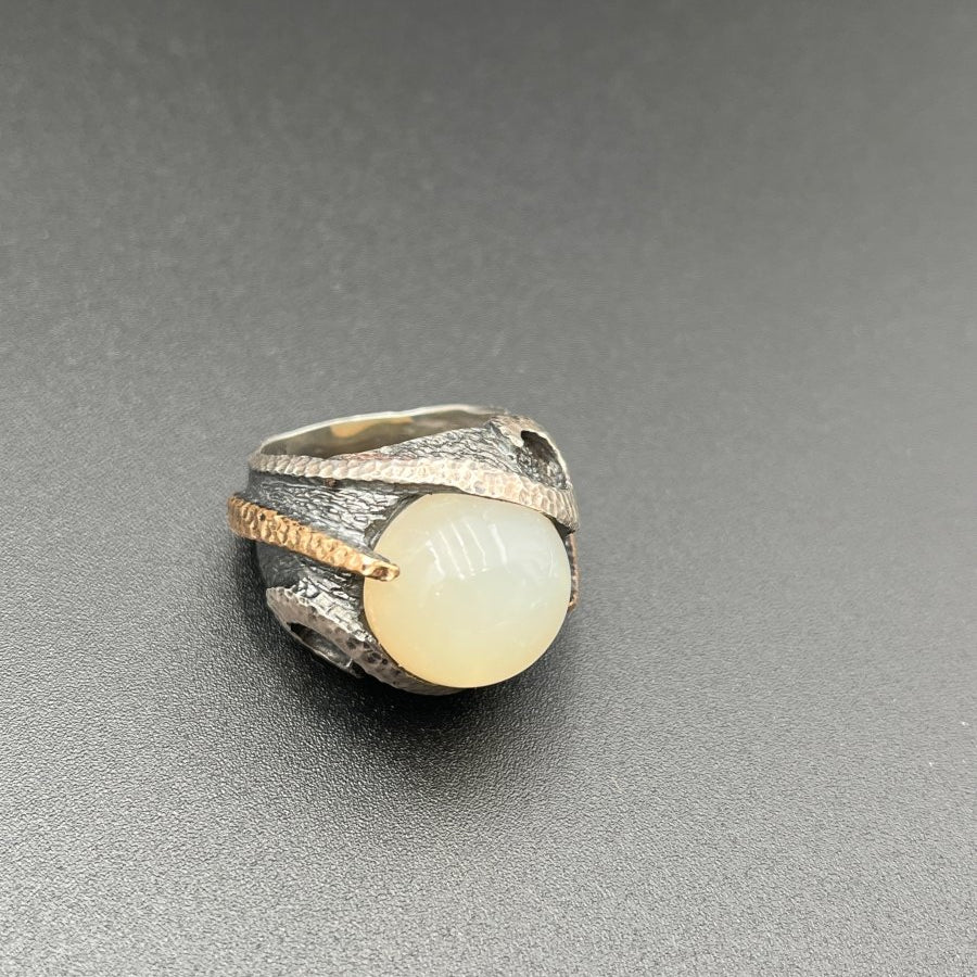 Moonstone Globe Statement RingBORARINGS