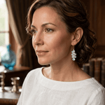 Moonstone Heart Cluster Earrings – 14k Gold Fill LeverbacksBeth ZinkEARRINGS