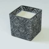 ROSE PATTERN CANDLE