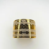 Mosaic Cuff Bracelet – with White - Handcrafted in ItalyL'EightBRACELET