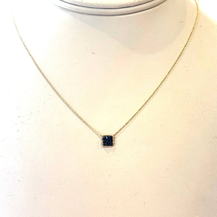 Natural Black Spinel Cluster NecklaceMichelle PresslerNECKLACES