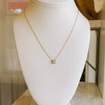 Natural Blue Zircon Cluster NecklaceMichelle PresslerNECKLACES
