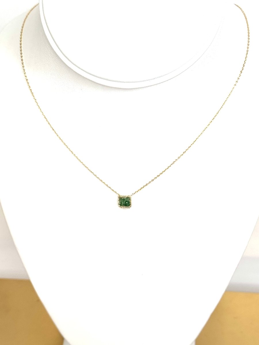 Natural Chrome Diopside Cluster NecklaceMichelle PresslerNECKLACES