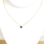 Natural Chrome Diopside Cluster NecklaceMichelle PresslerNECKLACES