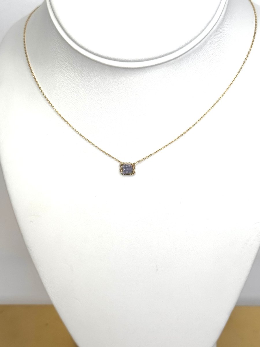 Natural Tanzanite Cluster NecklaceMichelle PresslerNECKLACES