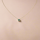Natural Turquoise Cluster NecklaceMichelle PresslerNECKLACES