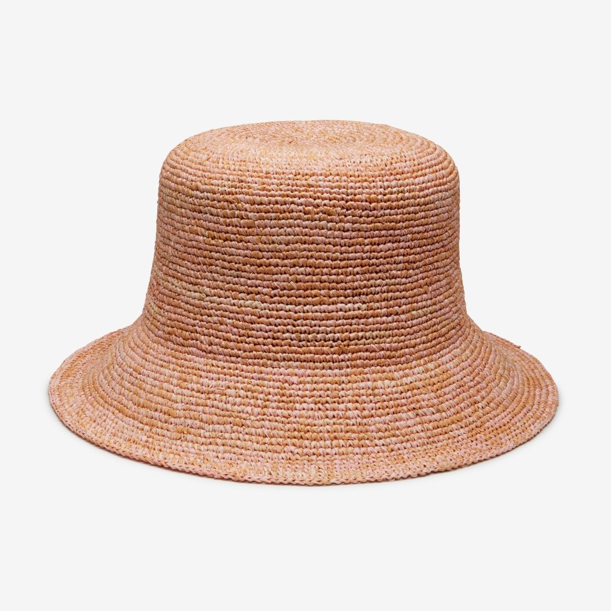 Noa Raffia Bucket in PeachW Y E T HBucket Hat