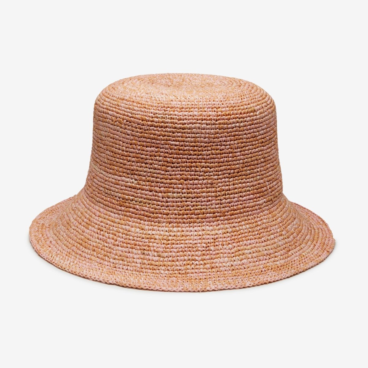 Noa Raffia Bucket in PeachW Y E T HBucket Hat