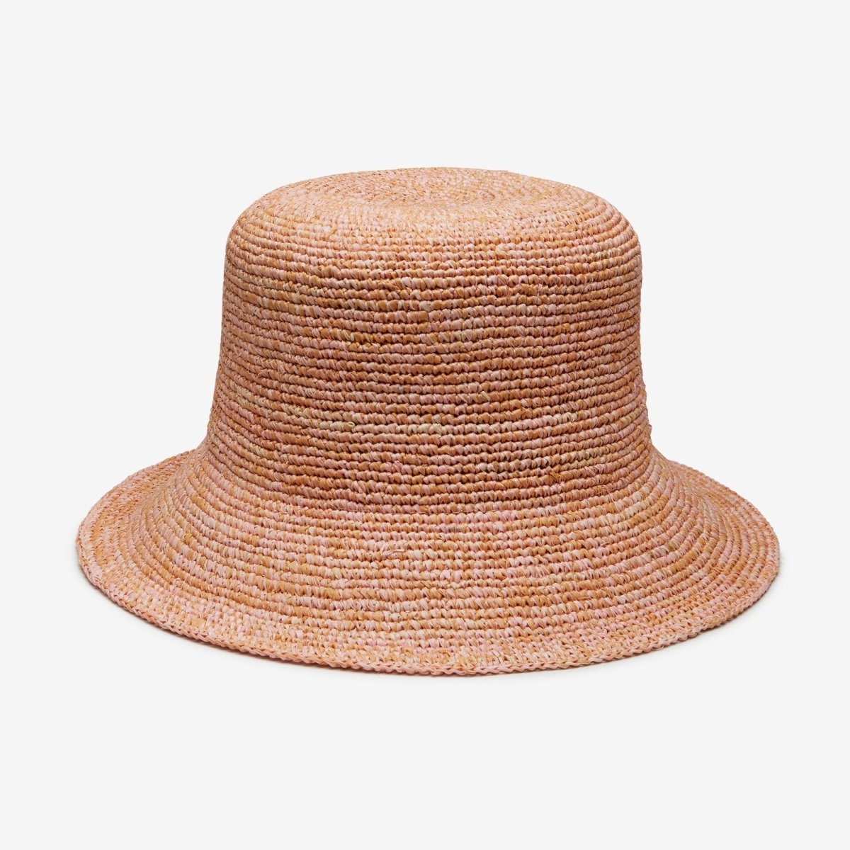 Noa Raffia Bucket in PeachW Y E T HBucket Hat