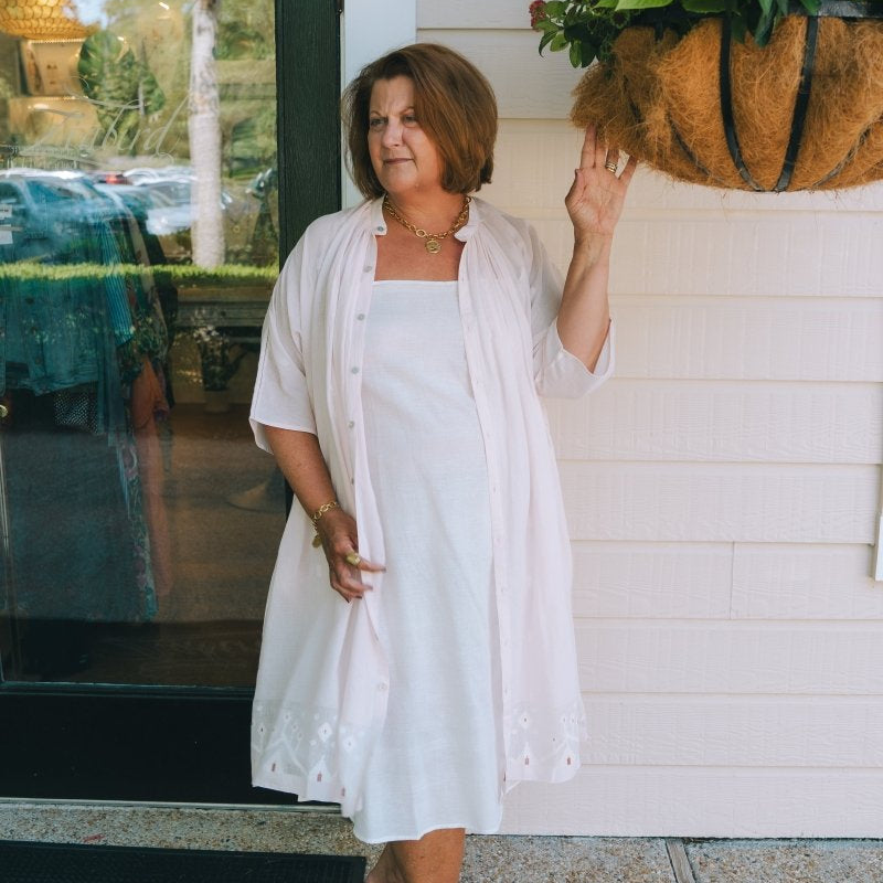 Okinawa Dress- PinkMaku TextilesDresses