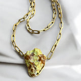 Opal Verde Crystal in Bronze NecklaceMolaNECKLACES